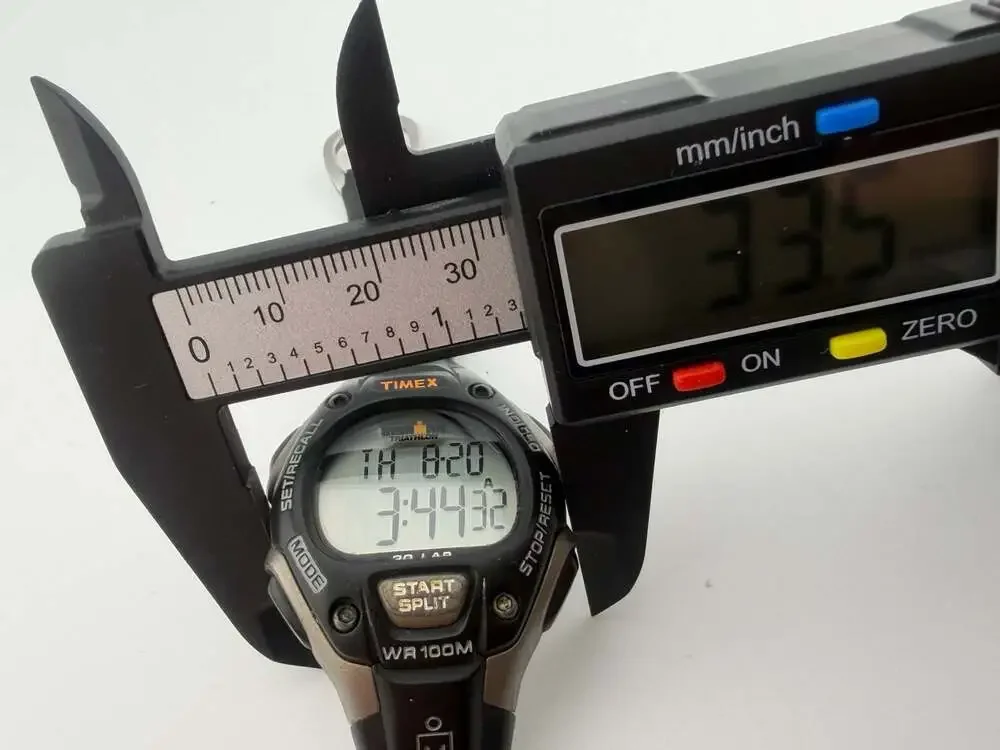 BOGO!-Timex Ironman Triathlon 30 Lap Digital Watch Black/Gray Indiglo 33mm